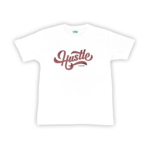 HUSTLE Premium White T-Shirt