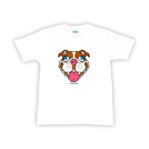 Bull Dog Premium White T-Shirt