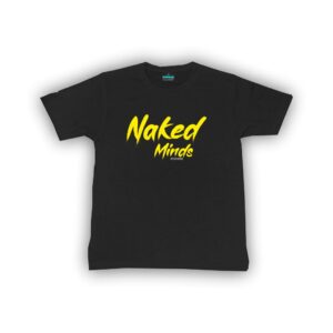 Naked Minds Premium Black T-Shirt