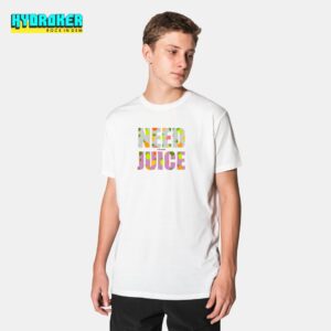 NEED JUICE Premium White T-Shirt