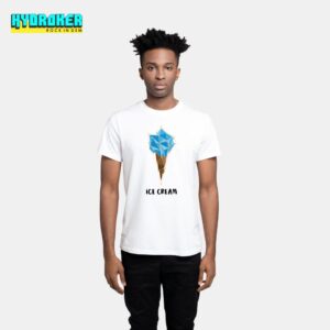 Ice Cream Premium White T-Shirt