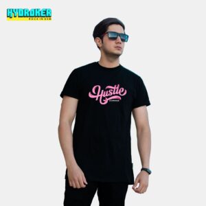 Hustle Premium Black T-Shirt